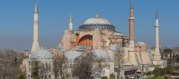 exterior vew of Hagia Sophia